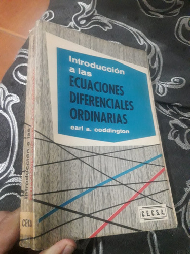 Libro Ecuaciones Diferenciales Ordinarias Earl A. Coddington