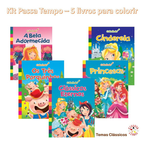 5 Grandes Livros De Colorir Para Meninas