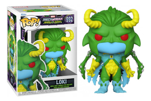 Figura pop de Loki Funko de Marvel Monster Hunters 992