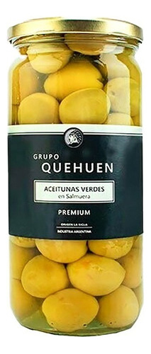 Aceitunas Verdes En Salmuera Quehuen X200 Grs