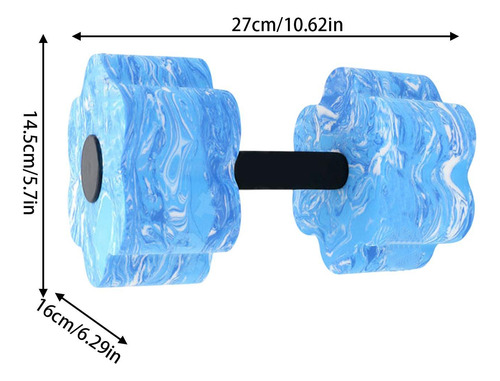 Las Pesas De Agua Las Pesas De Ejercicio Acuático Dumbbells