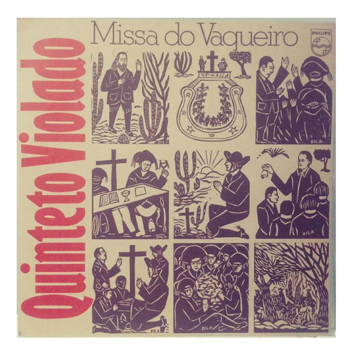 Lp  Missa Do Vaqueiro - Quinteto Violado