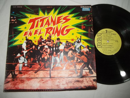 Lp Vinil - Titanes En El Ring