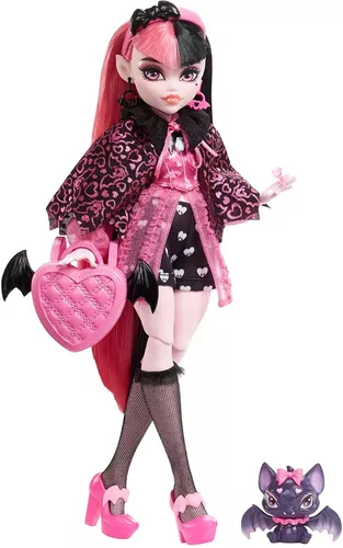 Monster High Draculaura Com Pink G3 2023 Mattel