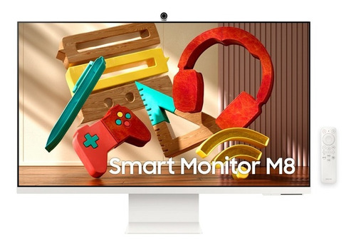 Monitor Inteligente M8 4k De 32 Transmisión De Tv Y Cámara