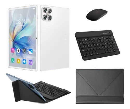 Tableta Android 13 De 12 Gb+512 Gb Con Teclado Y Ratón, Fund