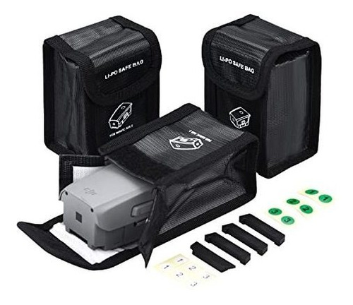 Bolsa De Seguridad Para Baterias Dji Air2s Mavic Air2 X 3u