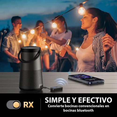 Adaptador Receptor Transmisor Bluetooth 3.5mm Manos Libres