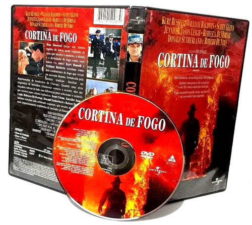 Dvd Cortina De Fogo Kurt Russel Robert De Niro Otimo Filme