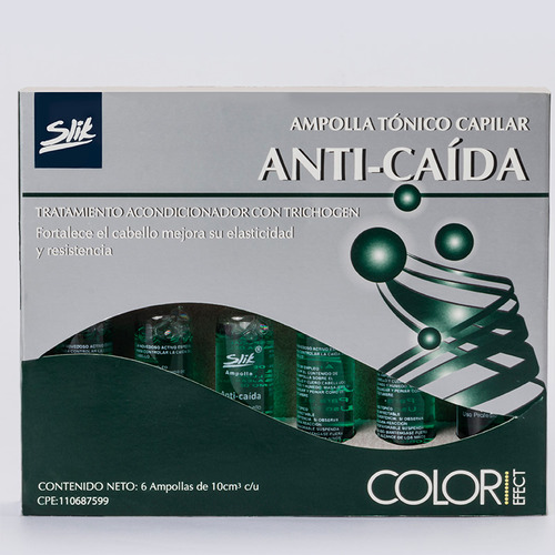 Ampolla Tónica Capilar Anti-caída (kit 6 Unds) - Slik