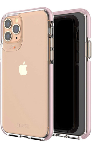 Funda Para iPhone 11 Pro, Rosa/transparente/resistente