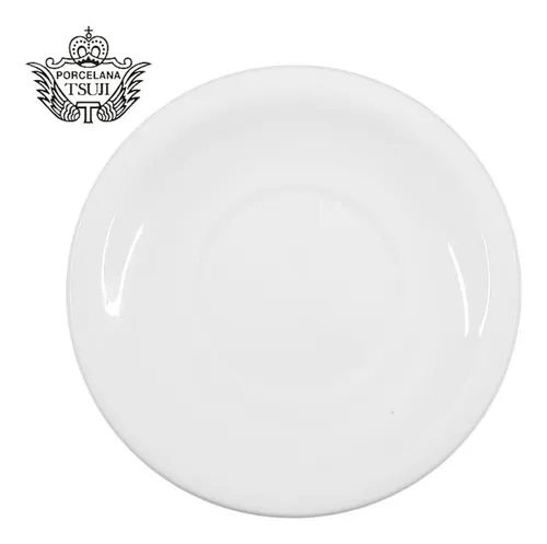 Plato T 15cm Tsuji L nea Recta 450 Porcelana Blanca X1 Uni
