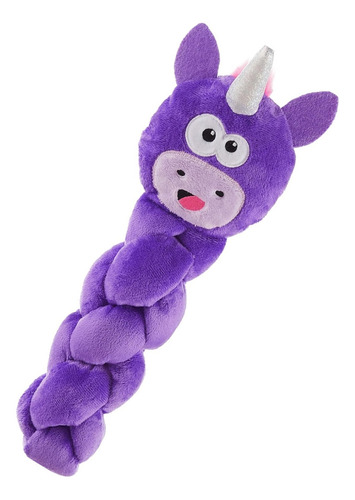 Pelúcia Twistiez Unicórnio Brinquedo Recheável Cães Grande Cor Roxo