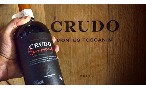 Vino Uruguayo Mínima Intervención Crudo Barricado, 1pz