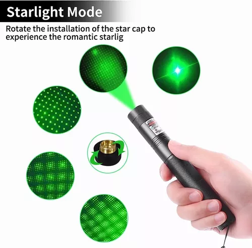 Láser Verde Puntero Usb Recargable Apuntador Laser 20km