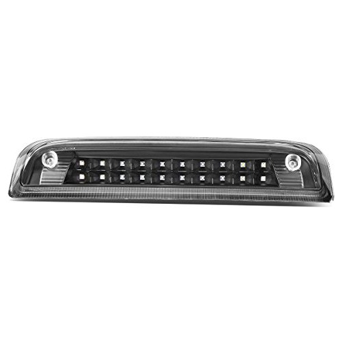 Freno Tercera Luz Led Negro Para Sierra/silverado.