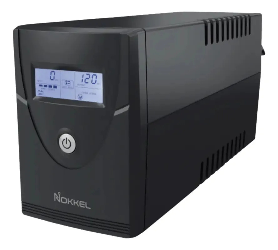 Nobreak Nokkel 600va 120v C/display Pc/tv/cftv/roteador Preto