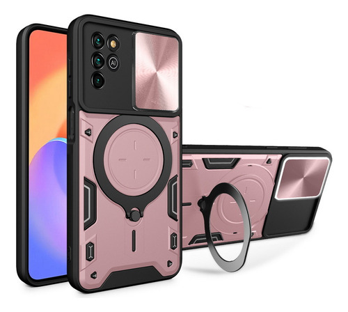 1 Funda Con Soporte Magnético Para Zte V30 Vita