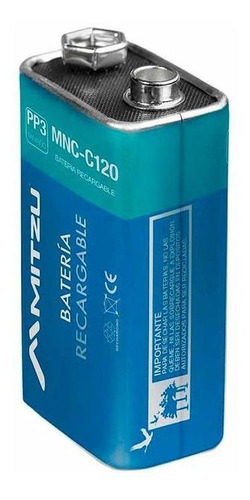 Batería Recargable 9v De Ni-cd Mnc-c120