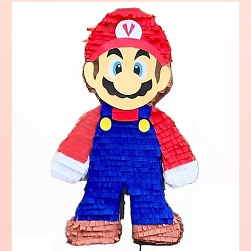 Piñata Mario Bros Entero 70cm Alto