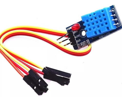 Modulo Sensor Temperatura Y Humedad Dht11 C/jumpers Arduino 