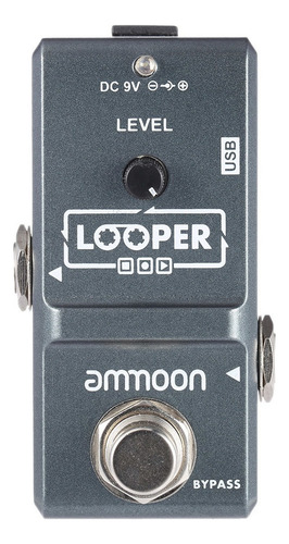 Ammoon Ap-09 Nano Loop Pedal De Efecto Guitarra Eléctrica