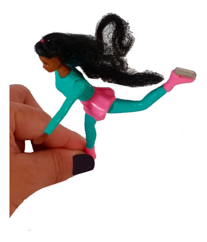 Muñeca Patinadora Sobre Hielo - Sin Marca (Usado)