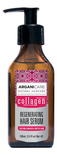 Sérum De Colágeno Regenerador Arganicare Con Aceite De Argán