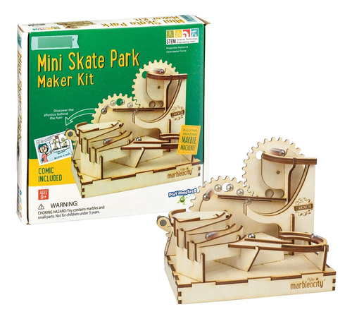 Playmonster Marbleocity Mini Skate Park