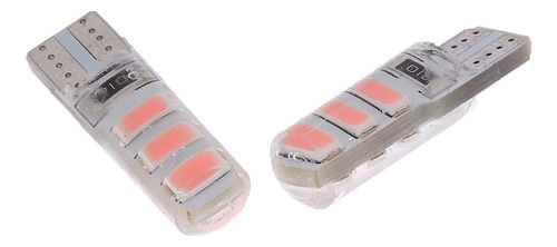 2pcs Lámpara De Matrícula Led De Cola Para Rosado