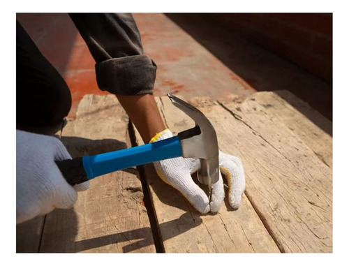 Martelo Unha Curvo Forjado Com Cabo Fibra De Vidro 27mm Bram
