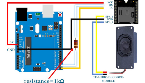 Altavoz 3 Vatios 8 Ohmios Compatible Con Placa Base Arduino,