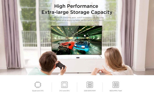 Xiaomi Mi Box S Tv Android 8.1 4k Wifi Play Store Hdmi Smart