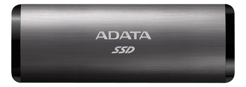 Disco sólido externo Adata ASE760-1TU32G2-C 1TB titan gray