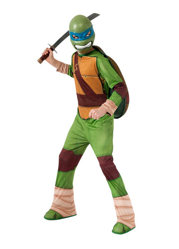 Disfraz Para Niño Leonardo Las Tortugas Ninja Talla S