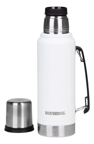 Termo Mate Waterdog 1000cc Antideslizante Acero Inoxidable.