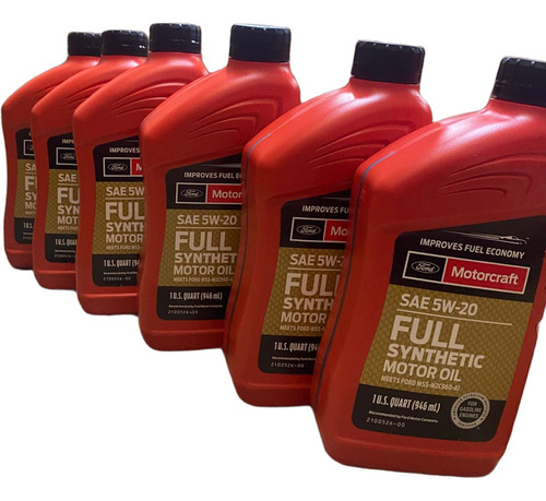 Caja De 12 Aceites Full Synthetic Motor Oil Mxo-5w20-q1fs
