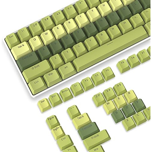 112 Key Custom Pbt Keycap Set Double Shot Oem Profile For 61