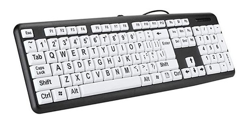 Teclado De Computadora De Impresión Grande, Teclado