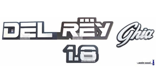 Emblemas Del Rey 1.8 Ghia - Belina 1987 À 1991