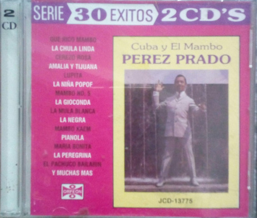 Cd Perez Prado Serie 30 Exitos 2 Cds