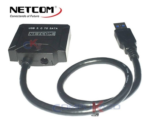 Adaptador Sata A Usb 3.0 Para Discos De Pc O Laptop Netcom