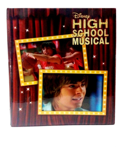 Carpeta N° 3 Anillos Pvc High School Musical Troy Bolton