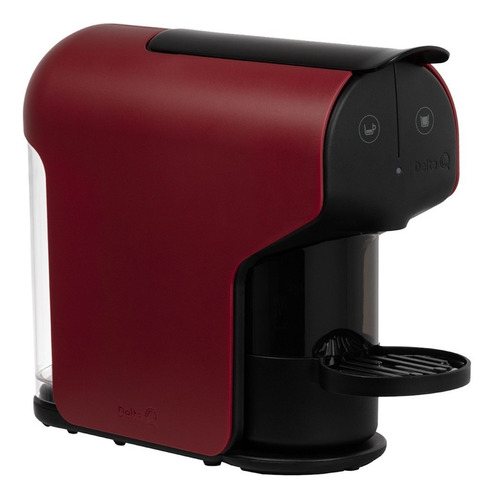 Cafeteira portátil Delta Q Quick automática vermelha para cápsulas monodose 127V