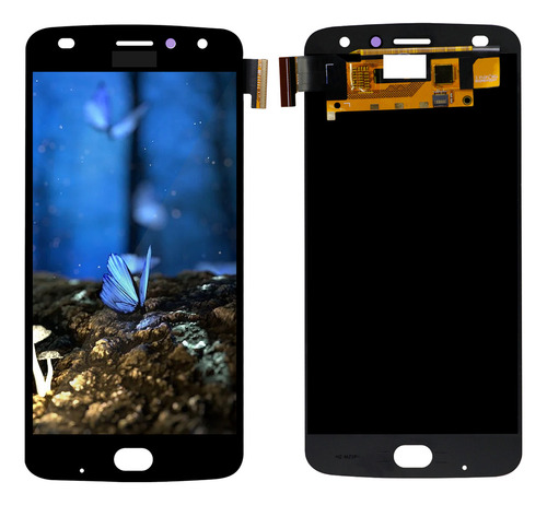Pantalla Completa Compatible Con Moto Z2 Play Xt1710 Amoled Color Negro