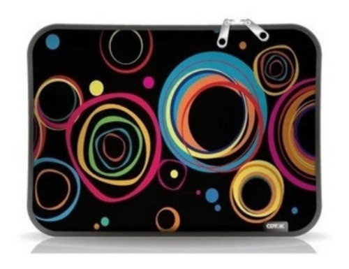 Funda Notebook Neoprene 15,6´´ Estampado Circ Diseño Cdtek