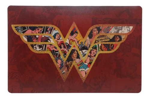 Lugar Americano De Plástico Wonder Woman Unidade