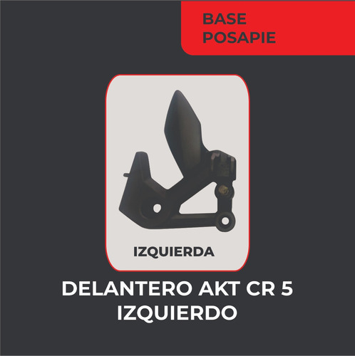 Akt Cr5 - Base Posapie Delantero Izquierdo
