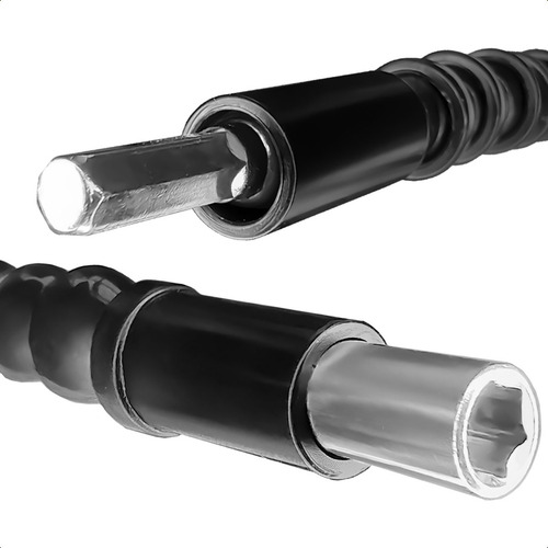 Cabo Extensor Adaptador Flexível Com 29cm Para Parafusadeira