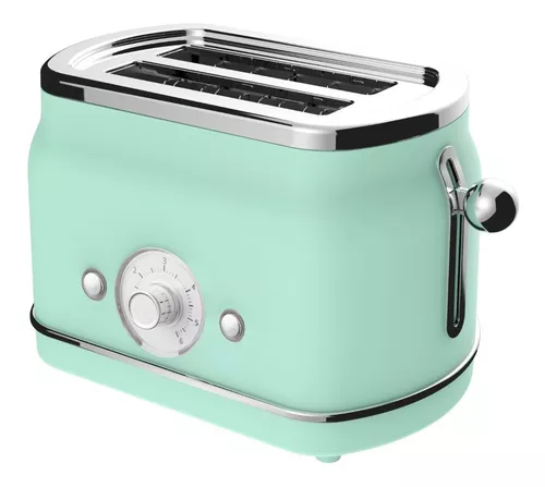 SMEG Tostadora retro de 2 rebanadas (verde pastel)